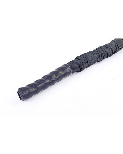 Канат для кроссфита в защитном рукаве BATTLE ROPE l-12м,d-3,8см, черный