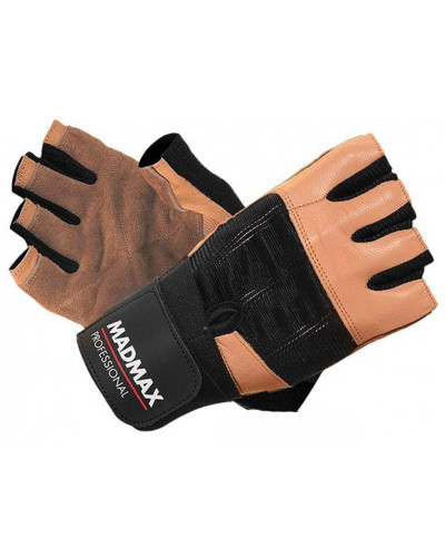 Перчатки для фитнеса Mad Max PROFESSIONAL MFG-269 Brown