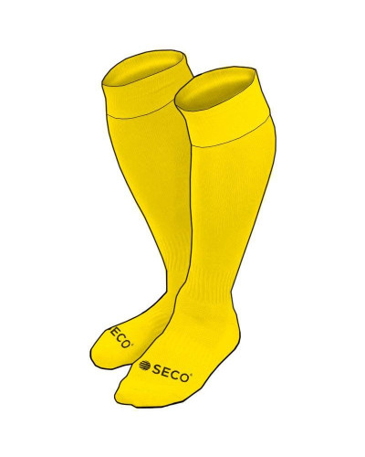 Гетры футбольные Seco Master желтые