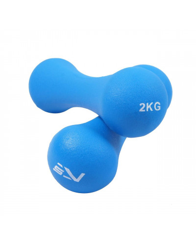 Гантели виниловые SportVida 2 x 2 кг