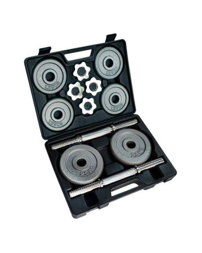 Наборные гантели FitLogic Home Dumbbell Set Box 20 кг