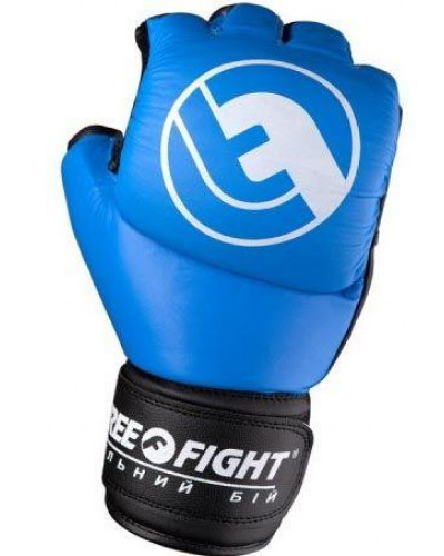 Перчатки для ММА Free-Fight FF-FG-1-BK синие