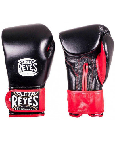 Тренировочные перчатки CLETO REYES Extra Padding Velcro (черные)