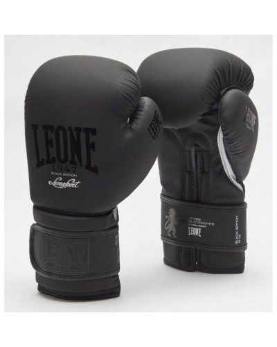 Боксерские перчатки Leone Mono Black