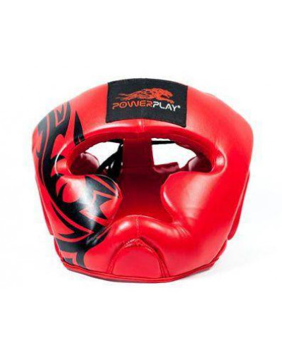 Шлем боксерский PowerPlay 3043 Red