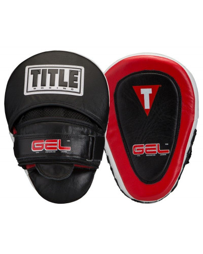 Лапи Title GEL Punch Mitts Black/Red