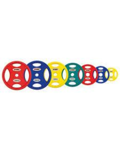 Профессиональные диски для штанг Stein TPU Color 3-Hole Plate