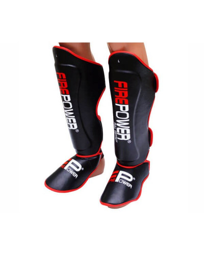 Защита для ног FirePower FPSGA8 Black/ Red