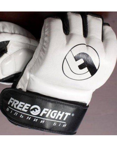 Перчатки для ММА Free-Fight Gloves FF-FG-2-W белые
