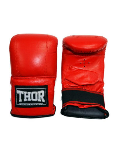 Снарядные перчатки THOR 606 (PU) красные