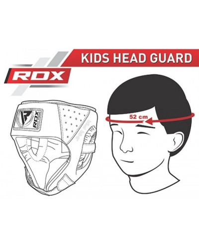 Боксерский шлем детский RDX Blue