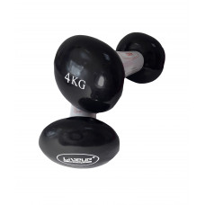 Гантели для фитнеса LiveUp Vinyl Dumbbell Egg Head (2х4 кг )