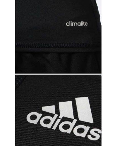 Компрессионная футболка Adidas TehFit (черная)