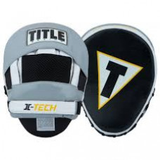 Лапи TITLE Icon I-Tech Punch Mitts (чорно-біло-сірі)