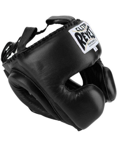 Боксерский шлем CLETO REYES Cheek Protection Headgear (черный)