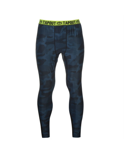 Компрессионные штаны Tapout Active Camo Pants Mens