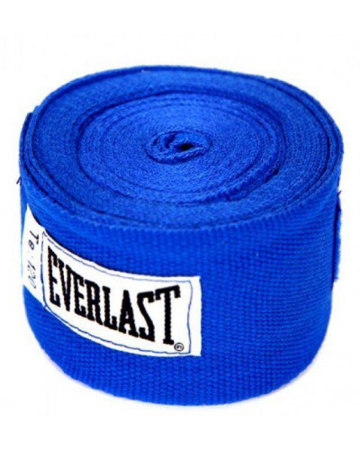 Бинты боксерские Everlast Hand Wraps 3 м (синие)