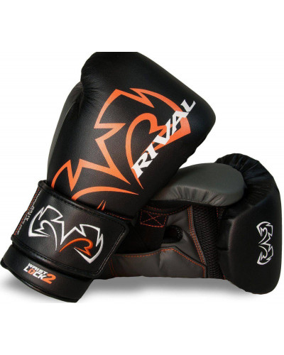 Боксерские перчатки Rival Evolution Sparring Gloves (черные)