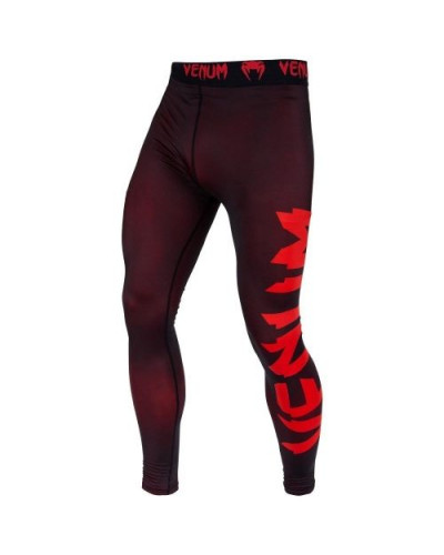 Компрессионные штаны Venum Giant Spats Black/Red