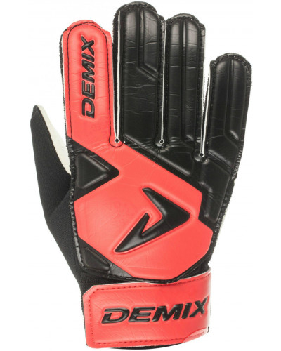 Перчатки вратарские юниорские Demix Kid's Goalkeeper Gloves красные
