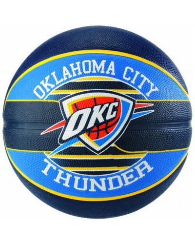 Мяч баскетбольный Spalding NBA Team Oklahoma CityI Thunder