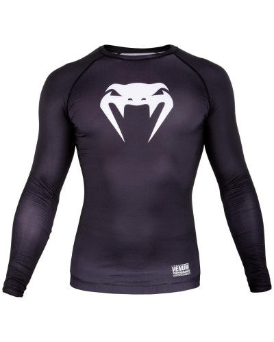 Компрессионная кофта Venum Contender 3.0 Compression Black/White