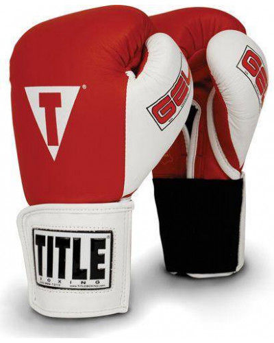 Тренировочные гелевые перчатки TITLE GEL® World Training Gloves (на липучке)