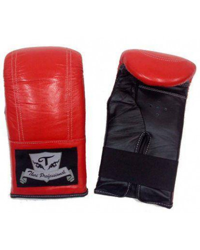 Перчатки снарядные Thai Professional BG6 Red