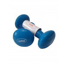 Гантели для фитнеса LiveUp Vinyl Dumbbell Egg Head (2х3 кг )