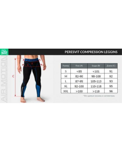 Компрессионные штаны Peresvit Air Motion Navy Grey