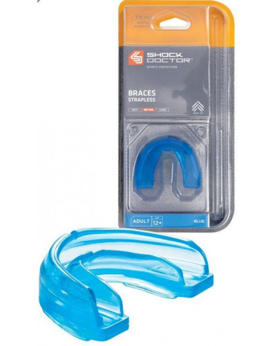 Капа для брекетов SHOCK DOCTOR Braces (синяя)