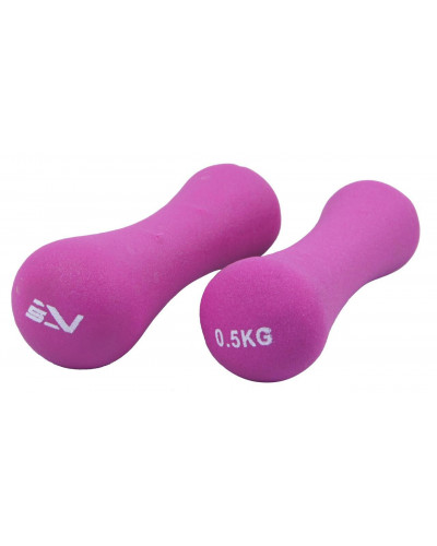 Гантели виниловые SportVida 2 x 0.5 кг