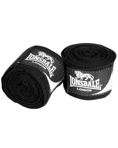 Бинты Lonsdale 3.5m Pro Handwrap черные