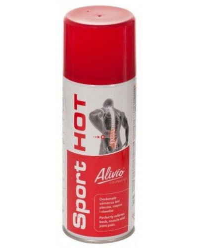 Разогревающий мышцы спрей Alivio 400ml UR AC-006 SPORT HOT
