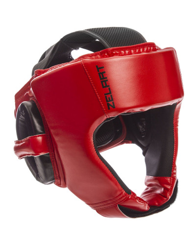 Шлем боксерский открытый Zelart Classic Boxing Red