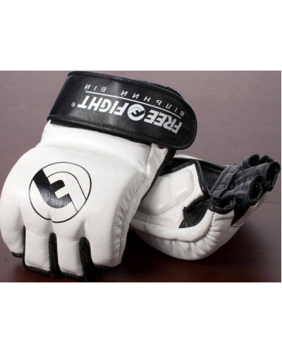 Перчатки для ММА Free-Fight Gloves FF-FG-2-W белые