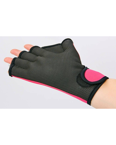 Перчатки для аквафитнеса MadWave M074603 розовые