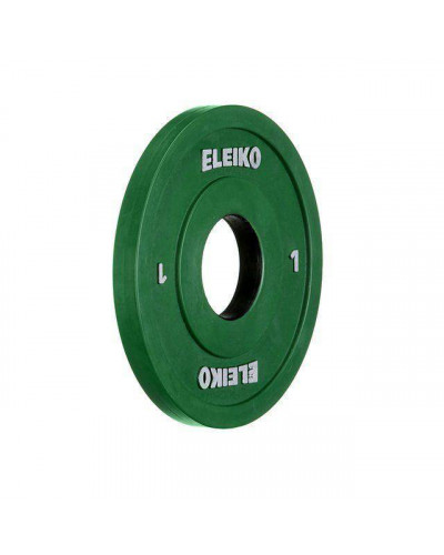 Олимпийский цветной диск для соревнований и тренировок Eleiko 1 кг