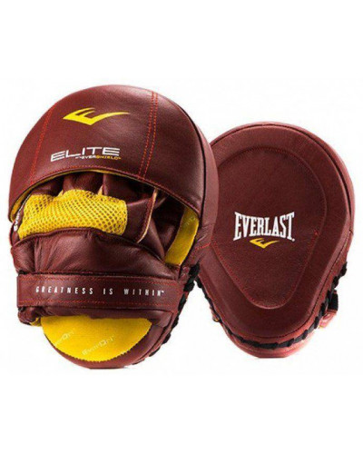 Лапы Everlast Elite Leather Punch Mitts