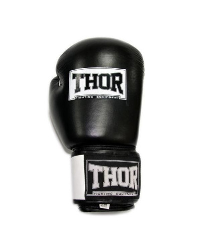 Боксерские перчатки THOR SPARRING (PU) черно-белые