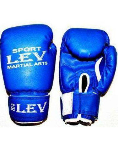 Боксерские перчатки Lev Sport (синий)