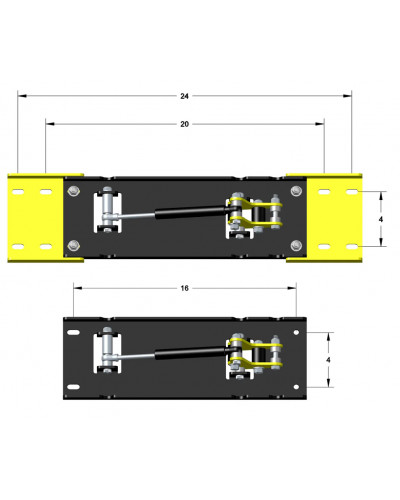 Стельове кріплення Promountings CM-1000GS Ceiling Mount