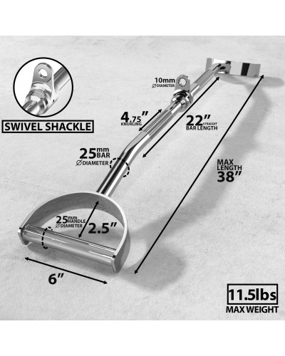 Ручка-гриф Synergee Pro-Style Lat Bar Cable Attachment