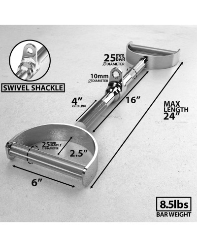 Ручка-гриф Synergee Pro-Style Lat Bar Cable Attachment