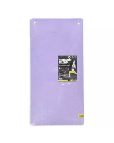 MFK07 VIOLET-BLACK FITNESS MAT 120*60CM EVA 15MM HMS PREMIUM