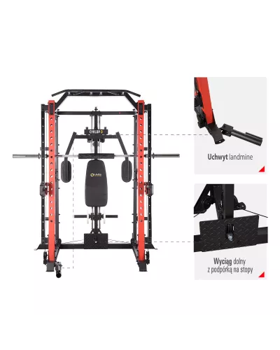 CYKLOP 3 SMITH MACHINE SEMI COMERCIAL HMS PREMIUM