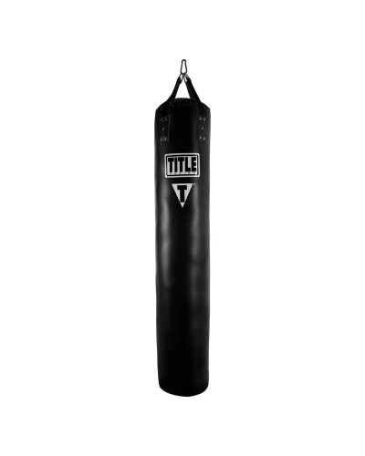 Мішок для боксу TITLE Boxing 100lb Leather Thai Heavy Bag