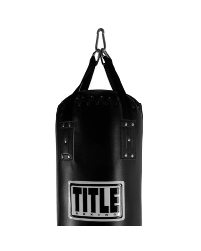 Мішок для боксу TITLE Boxing 100lb Leather Thai Heavy Bag