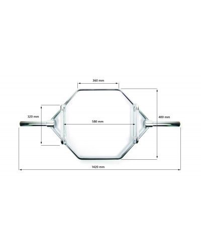 Гриф Trendy ATS Squat Hex Bar