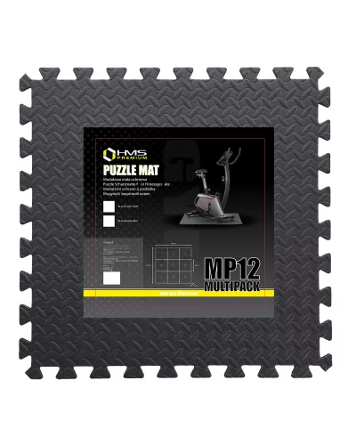 MP12 MULTIPACK PUZZLE MAT FOR GYM EQUIPMENT (9PCS)HMS PREMIUM